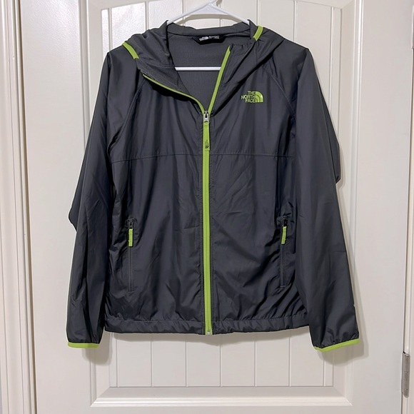The North Face boys windwall windbreaker. Size L 14/16 - Picture 1 of 8